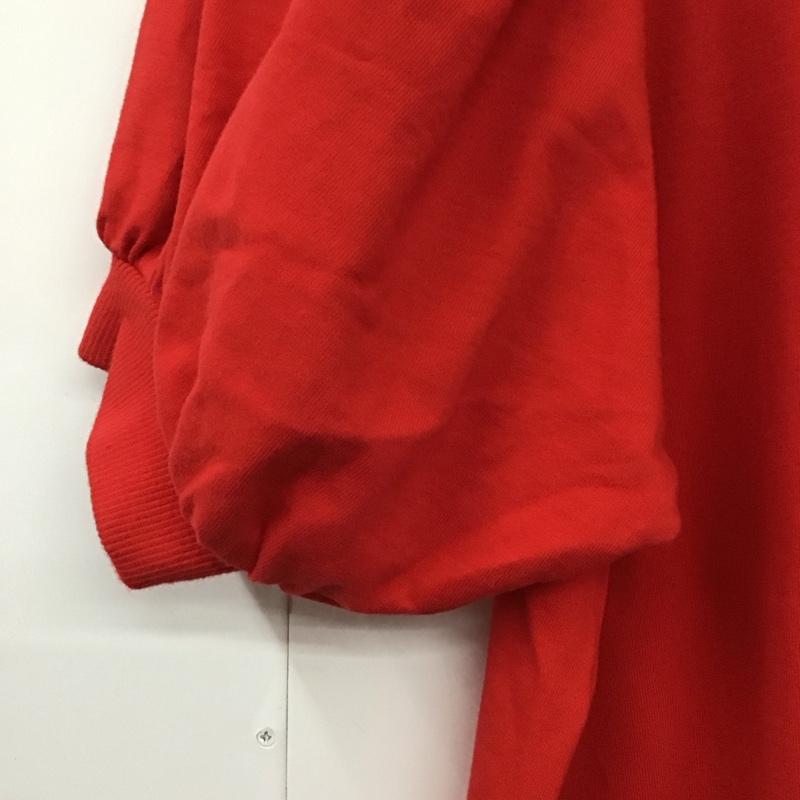 フリークスストア FREAK S STORE ワンピース ロングスカート 222-31105 Short sleeve dress FREE 無地 赤 / レッド /  レディース USED 古着 中古 10130559
