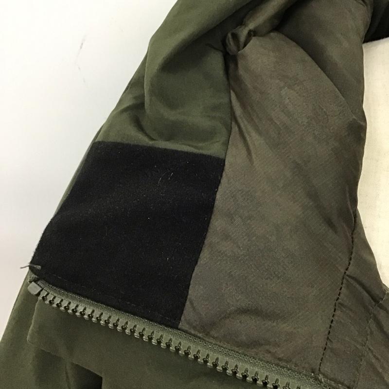 アヴィレックス AVIREX ジャケット、上着 ダウンジャケット 6182198 L 無地 カーキ / カーキ /  メンズ USED 古着 中古 10120532