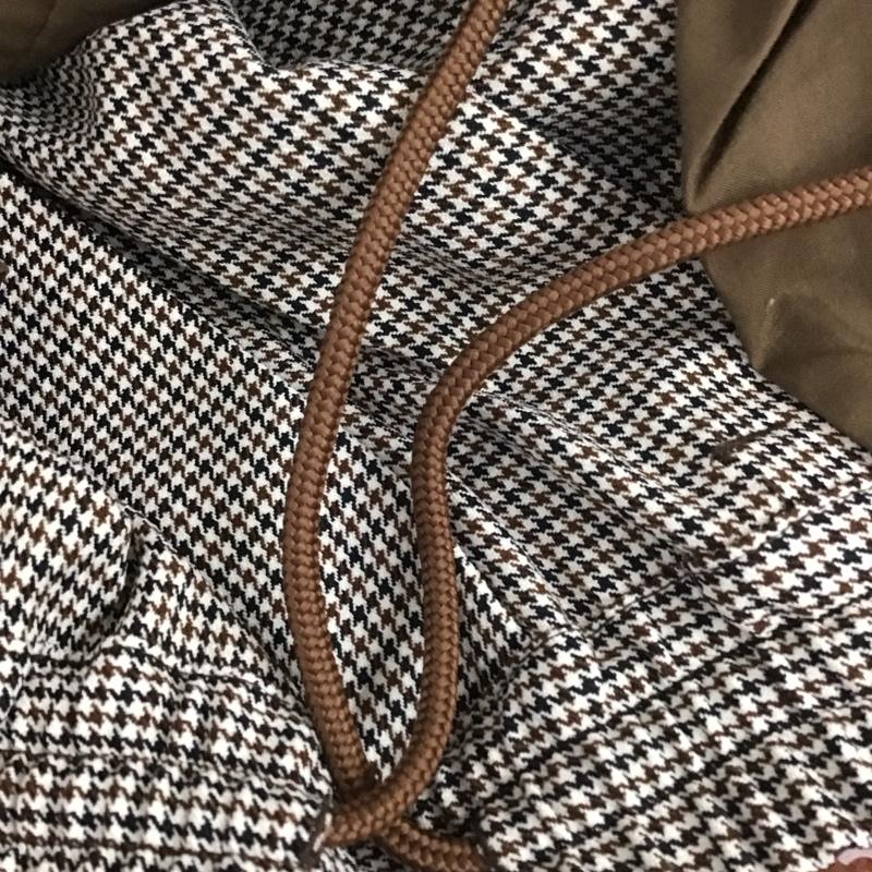 フリークスストア FREAK S STORE パンツ スラックス スラックスパンツ ワイドパンツ カジュアルパンツ センタータックパンツ L チェック マルチカラー / マルチカラー /  メンズ USED 古着 中古 10112730