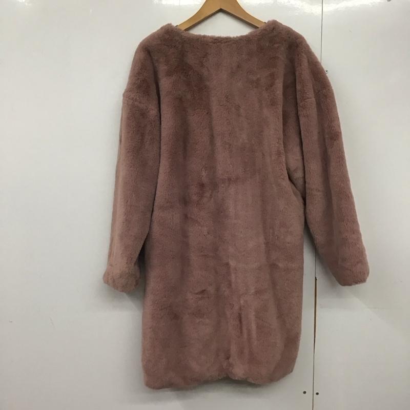 アースミュージックアンドエコロジー earth music&ecology ジャケット、上着 ジャンパー、ブルゾン 1c97l0z0500 ファーロングコート アウター FREE 無地 マルチカラー / マルチカラー /  レディース USED 古着 中古 10143708