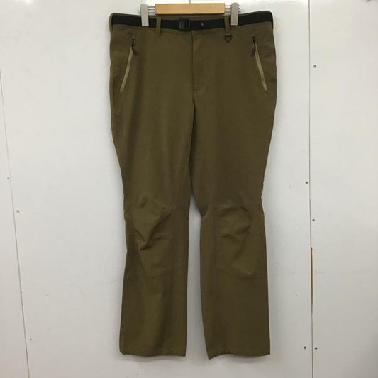 コロンビア Columbia パンツ ワークパンツ、ペインターパンツ 116 pm4695 スリムパンツ ストレッチパンツ アウトドア XL ロゴ、文字 カーキ / カーキ /  メンズ USED 古着 中古 10139025