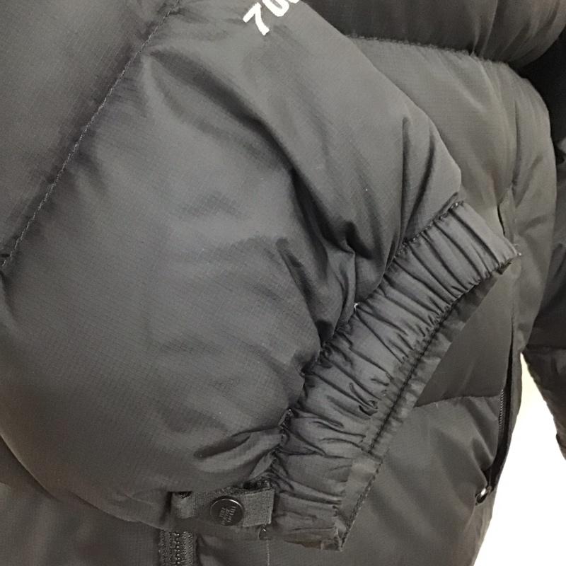 ザノースフェイス THE NORTH FACE ジャケット、上着 ジャンパー、ブルゾン ジップアップジャケット ジャンパー ダウンジャケット カジュアルジャケット アウター L ロゴ、文字 黒 / ブラック /  メンズ USED 古着 中古 10120625