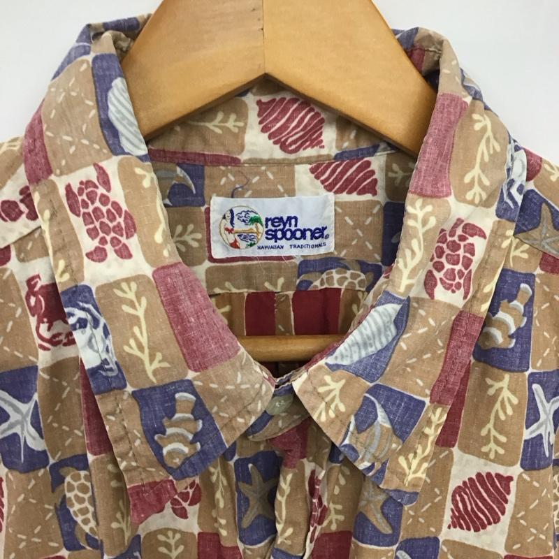レインスプーナー reyn spooner シャツ、ブラウス 半袖 半袖シャツ プリントシャツ カラーシャツ アロハシャツ 総柄 マルチカラー / マルチカラー /  メンズ USED 古着 中古 10135962