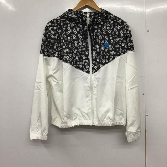 ナイキ NIKE ジャケット、上着 ジャケット、ブレザー cj2472-011 ヘリテージウーブンフローラルジャケット ブルゾン L 花柄 白 / ホワイト /  レディース USED 古着 中古 10145438