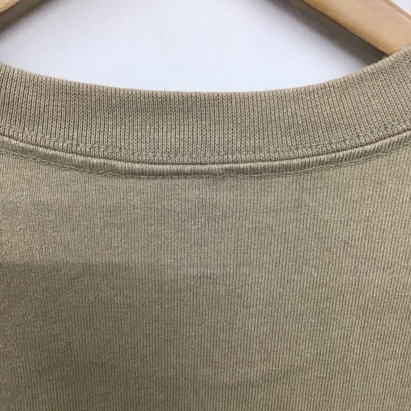 フリークスストア FREAK S STORE Tシャツ 半袖 L 無地 ベージュ / ベージュ /  メンズ USED 古着 中古 10134915