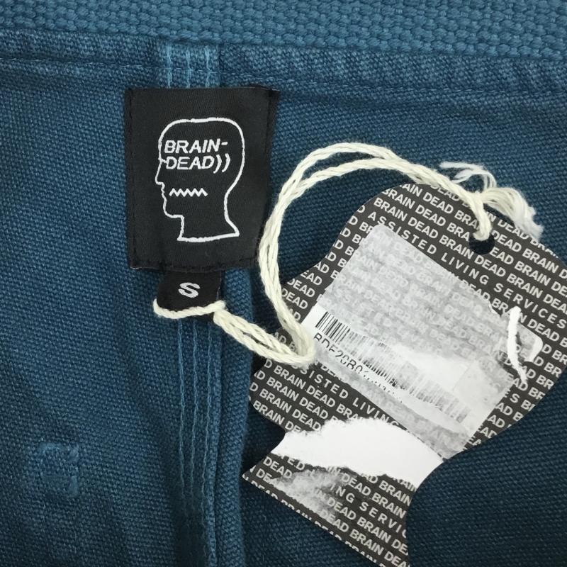 ブレインデット BRAIN DEAD パンツ ワークパンツ、ペインターパンツ S 無地 X ワンポイント 緑 / グリーン /  メンズ USED 古着 中古 10119970