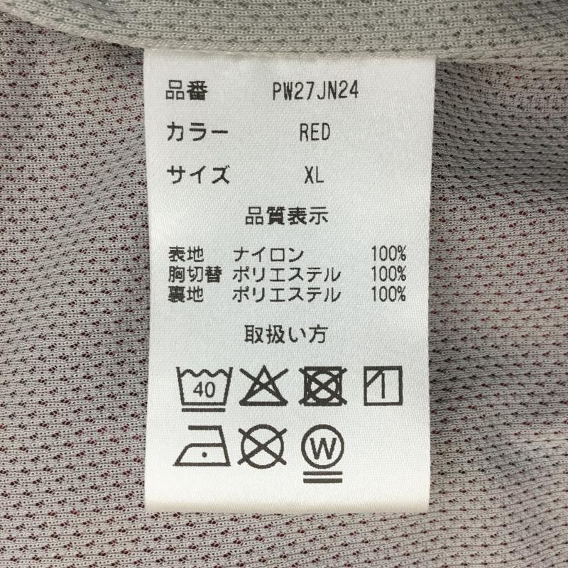 ポールワーズ POLEWARDS ジャケット、上着 ジャケット、ブレザー エピック ヘリウム サーモ ジャケット PW27JN24 XL ロゴ、文字 赤 / レッド /  メンズ USED 古着 中古 10107282