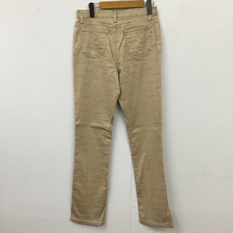 エムシーエム MCM パンツ ワークパンツ、ペインターパンツ カジュアルパンツ スリムパンツ ストレートパンツ ストレッチパンツ ロゴ、文字 ベージュ / ベージュ /  メンズ USED 古着 中古 10113377