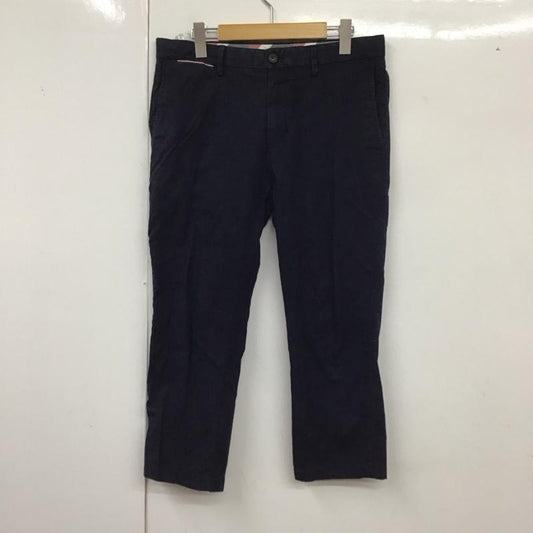 トミーヒルフィガー TOMMY HILFIGER パンツ スラックス M045740032 ストレッチ チノ 無地 紺 / ネイビー /  メンズ USED 古着 中古 10129117