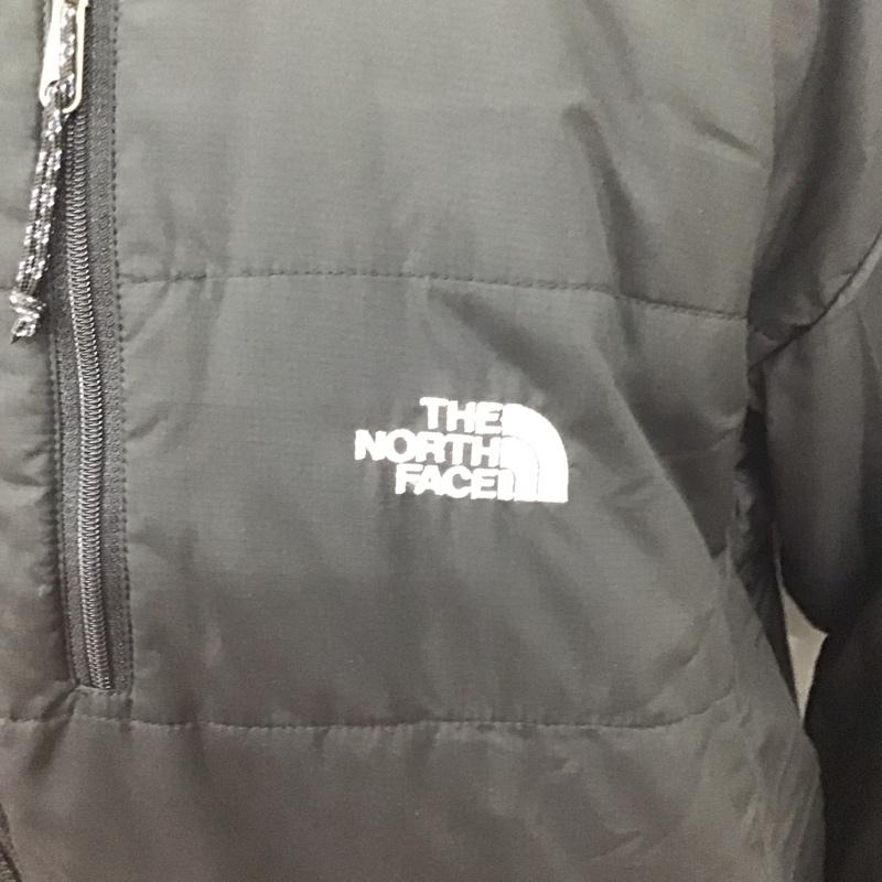 ザノースフェイス THE NORTH FACE ジャケット、上着 ジャケット、ブレザー ny17100 ジップアップジャケット スタンドカラー アウター LL ロゴ、文字 黒 / ブラック /  メンズ USED 古着 中古 10123833