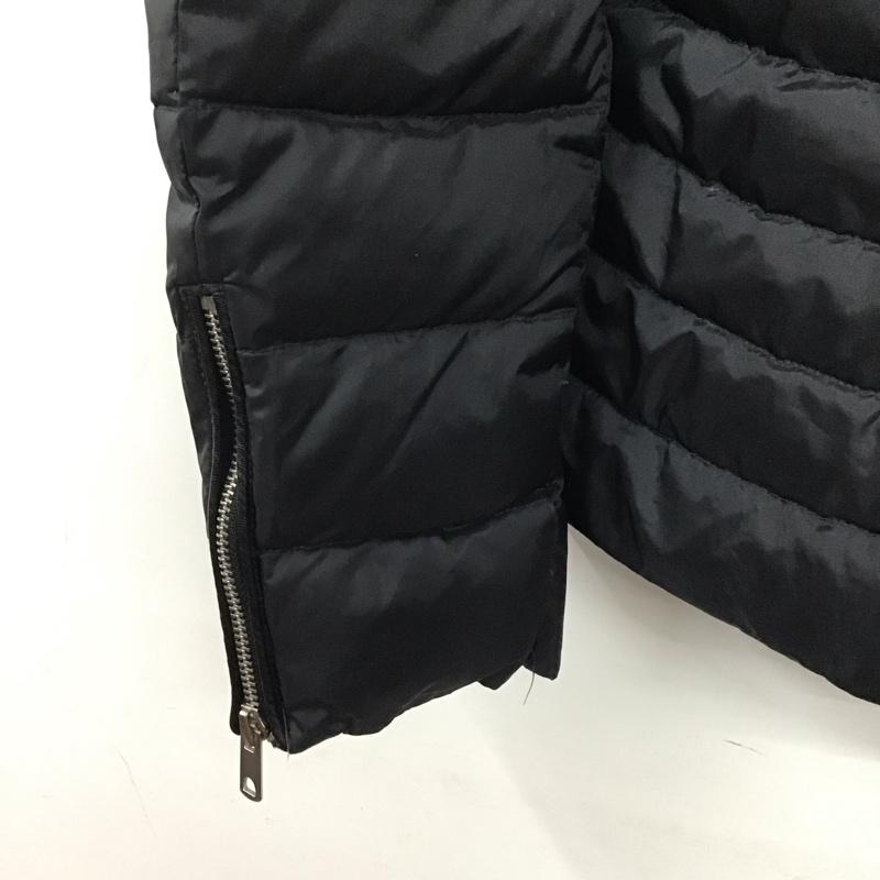 ザラ ZARA ジャケット、上着 ジャケット、ブレザー 8073 723 401 ダウンジャケット フェザー 中綿 M 無地 黒 / ブラック /  レディース USED 古着 中古 10146592