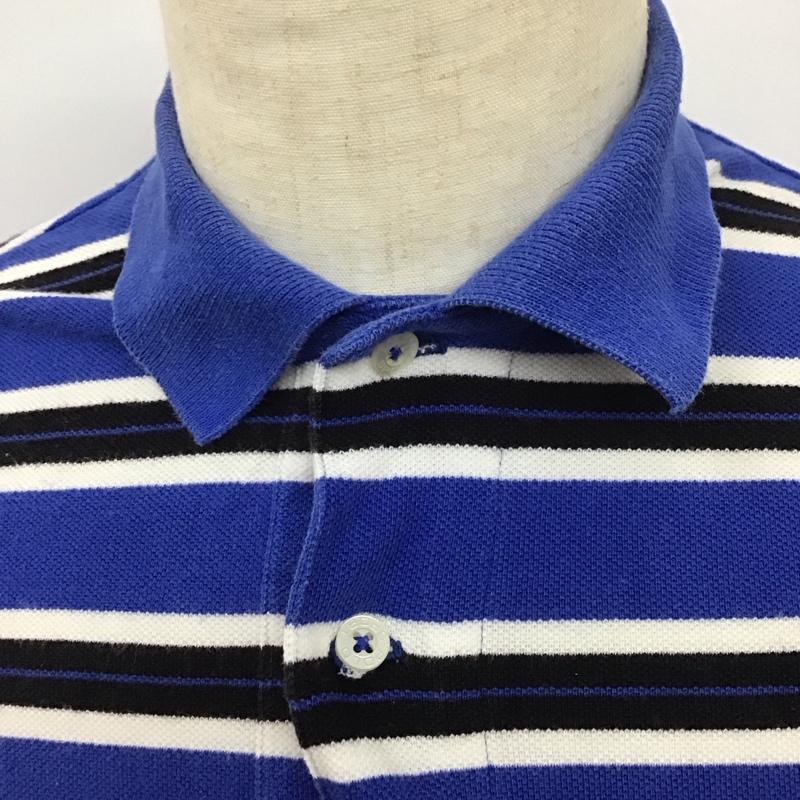 ポロスポーツラルフローレン POLOSPORT ポロシャツ 半袖 ボーダー 90年代 S ボーダー柄 X ロゴ、文字 マルチカラー / マルチカラー /  メンズ USED 古着 中古 10111997