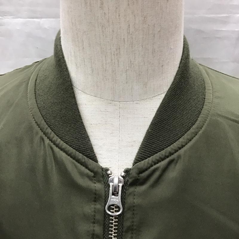 ブラウニーウ゛ィンテージ BROWNY VINTAGE ジャケット、上着 ジャンパー、ブルゾン BV19SP03-M008 グラフィックBOXロゴMA-1 L ロゴ、文字 カーキ / カーキ /  メンズ USED 古着 中古 10116833