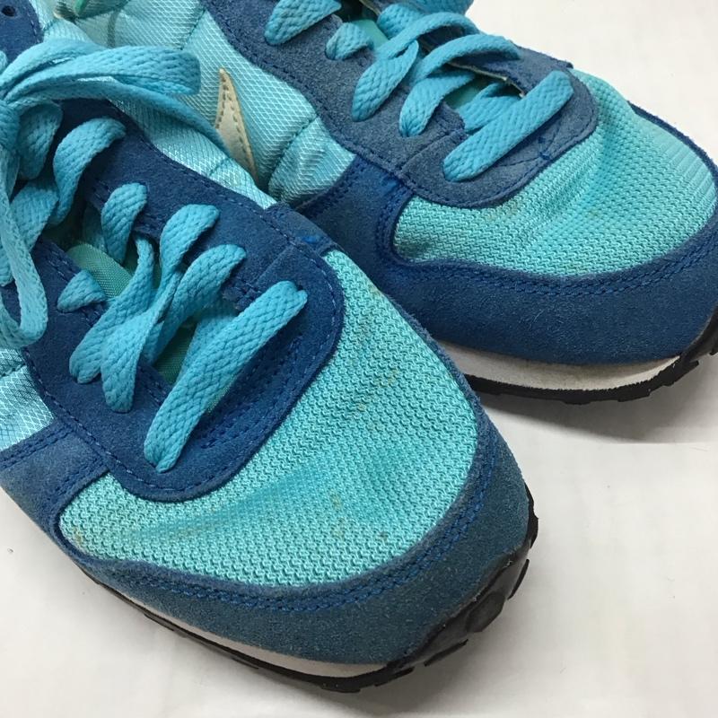 ナイキ NIKE スニーカー スニーカー 644451-417 WMNS GENICCO 24cm 24.0cm ロゴ、文字 青 / ブルー / X 水色 / ライトブルー /  レディース USED 古着 中古 10118772