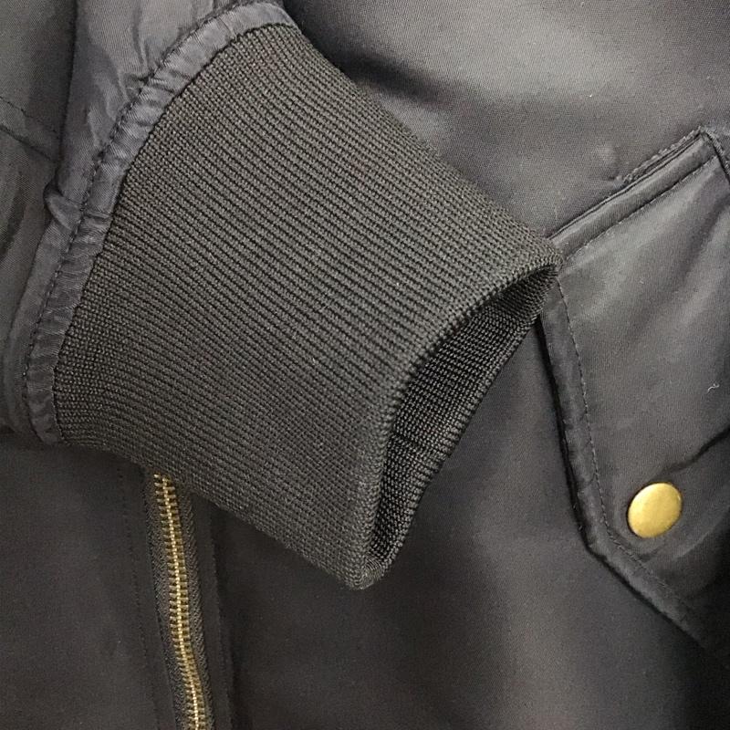 レイビームス Ray BEAMS コート コート一般 63-19-0132-895 ロングMA-1コート 1 無地 黒 / ブラック /  レディース USED 古着 中古 10146602