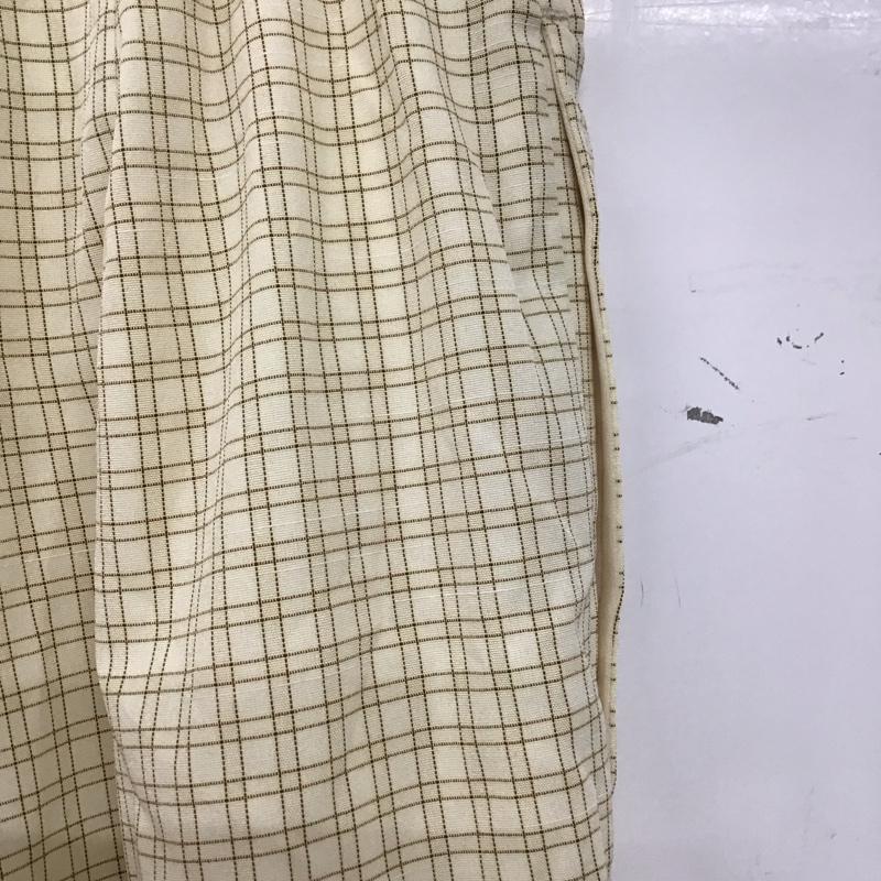 ダブルクローゼット w closet ボトムス ボトムス 343117 ワイドパンツ ハイウエスト FREE チェック マルチカラー / マルチカラー /  レディース USED 古着 中古 10146608