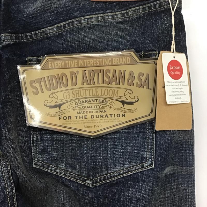 ステュディオ・ダ・ルチザン STUDIO D ARTISAN パンツ デニム、ジーンズ d1871u G3大戦ジーンズ デニムパンツ 36 無地 インディゴ / インディゴ /  メンズ USED 古着 中古 10139022