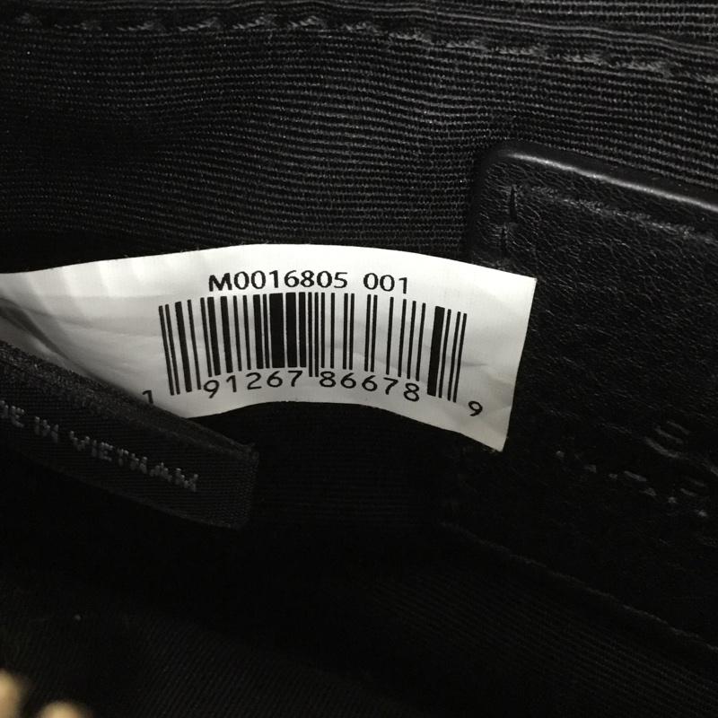 マークバイマークジェイコブス MARC by MARC JACOBS ショルダーバッグ ショルダーバッグ M0016805 001 ワンポイント 黒 / ブラック / X 金 / ゴールド /  レディース USED 古着 中古 10141869