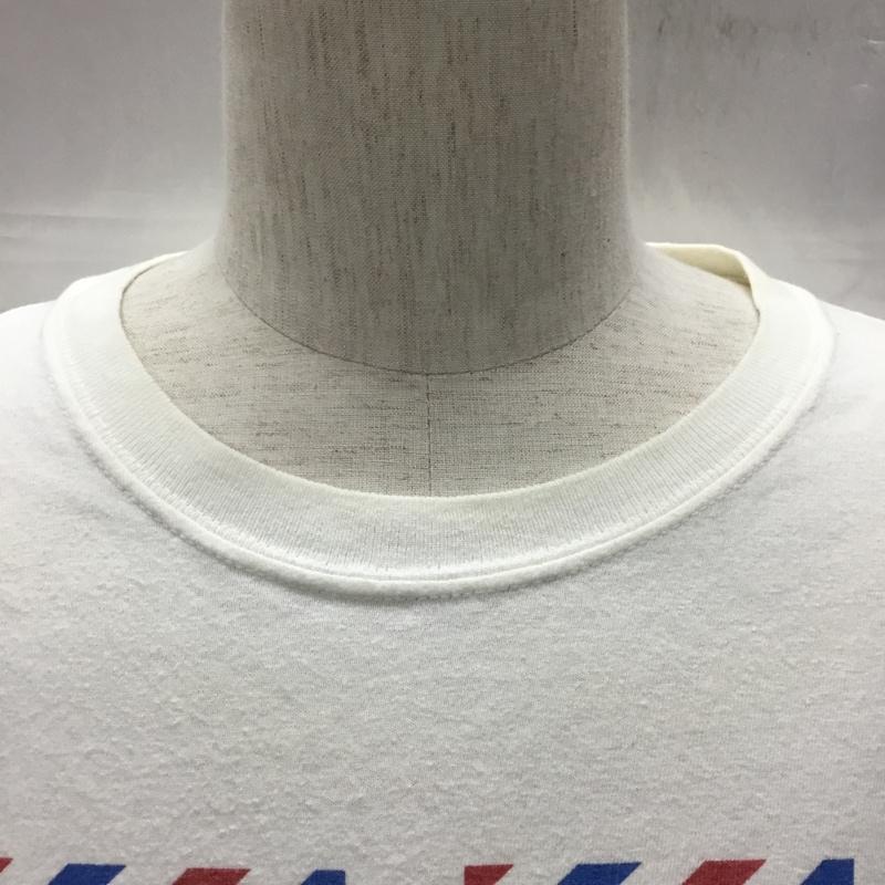 アンダーカバー UNDERCOVER Tシャツ 半袖 半袖カットソー プリントTシャツ クルーネックカットソー 伊勢丹 L プリント 白 / ホワイト /  メンズ USED 古着 中古 10120546