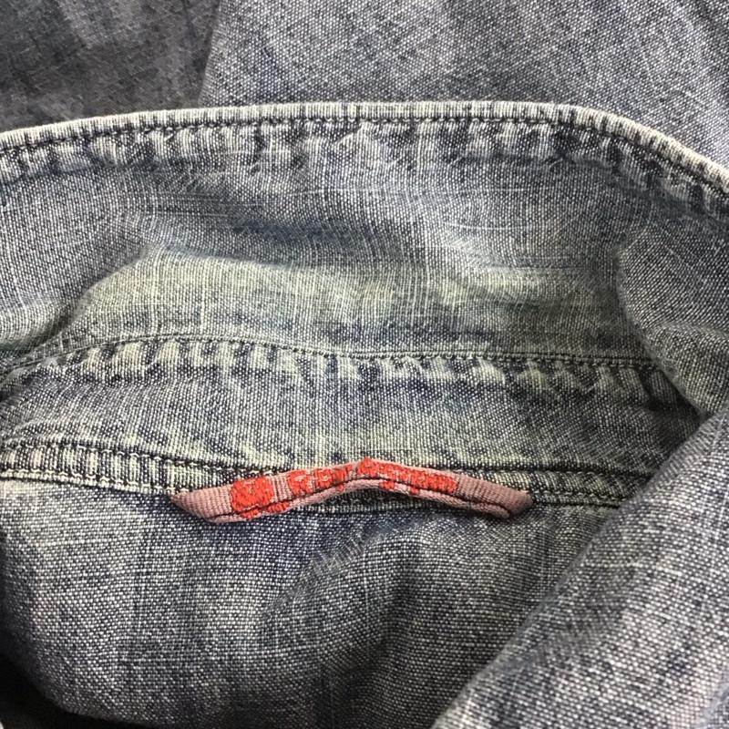 フォーティーファイブアールピーエム 45RPM シャツ、ブラウス 長袖 長袖シャツ デニムシャツ カジュアルシャツ カラーシャツ 3 無地 インディゴ / インディゴ /  メンズ USED 古着 中古 10106833