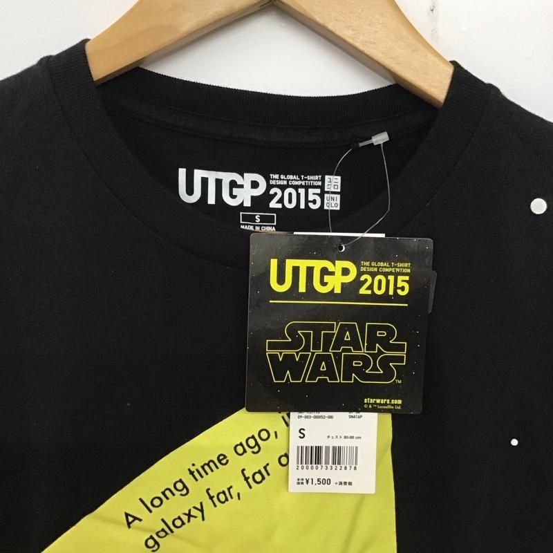 ユニクロ UNIQLO Tシャツ 半袖 341-157793 半袖Tシャツ プリントTシャツ スターウォーズ S プリント 黒 / ブラック /  メンズ USED 古着 中古 10137818