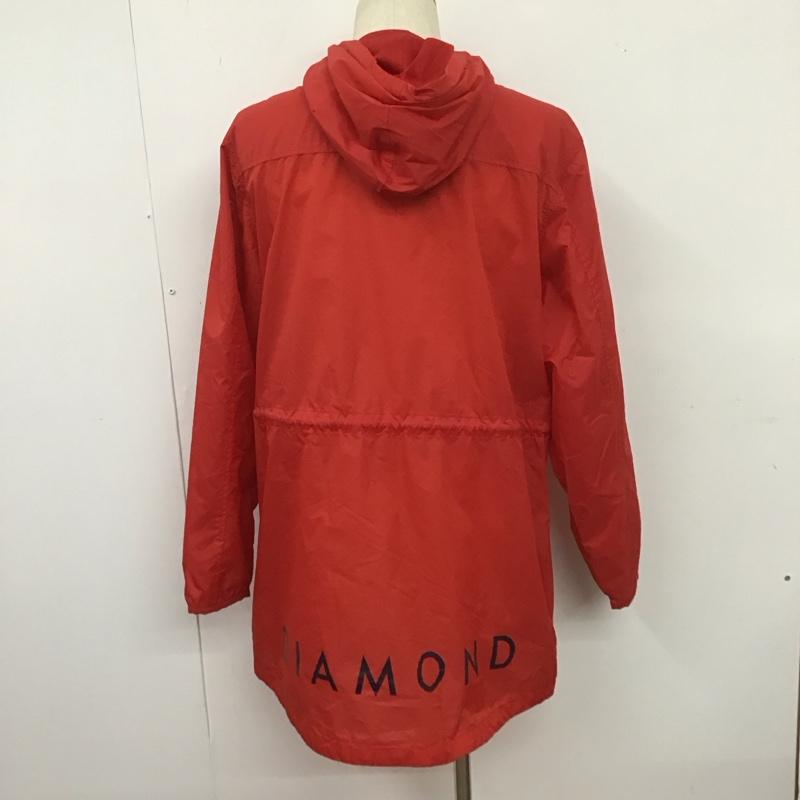 ダイヤモンドサプライカンパニー Diamond SUPPLY CO. ジャケット、上着 ジャケット、ブレザー ナイロン M ロゴ、文字 赤 / レッド /  メンズ USED 古着 中古 10106787