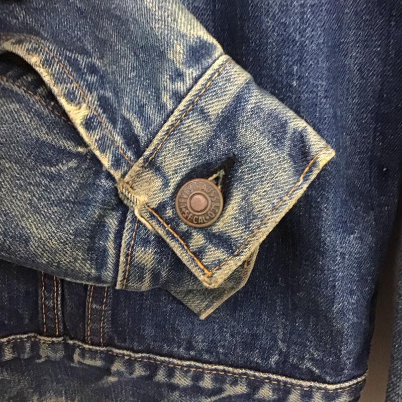 リーバイストラウスアンドコー Levi Strauss & co. ジャケット、上着 ジャケット、ブレザー 60s 70s BIG-E　70505 不均等V　4th 40 無地 インディゴ / インディゴ /  メンズ USED 古着 中古 10129046