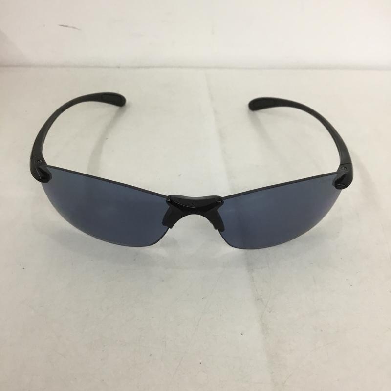 スワンズ Swans めがね・サングラス サングラス SALF-0067 ULTRA LENS for GOLFモデル 箱有 ロゴ、文字 黒 / ブラック / X 青 / ブルー /  メンズ USED 古着 中古 10141077