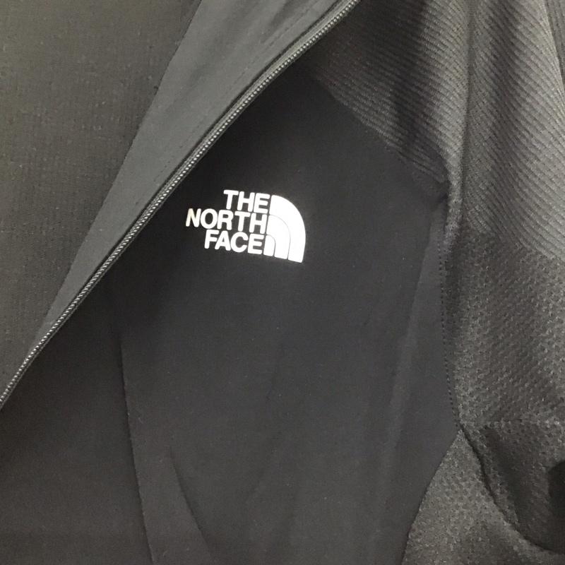 ザノースフェイス THE NORTH FACE ジャケット、上着 ジャンパー、ブルゾン nt11970 ハイブリッドアンビションフーディ ジップアップジャケット L ロゴ、文字 黒 / ブラック /  メンズ USED 古着 中古 10146944