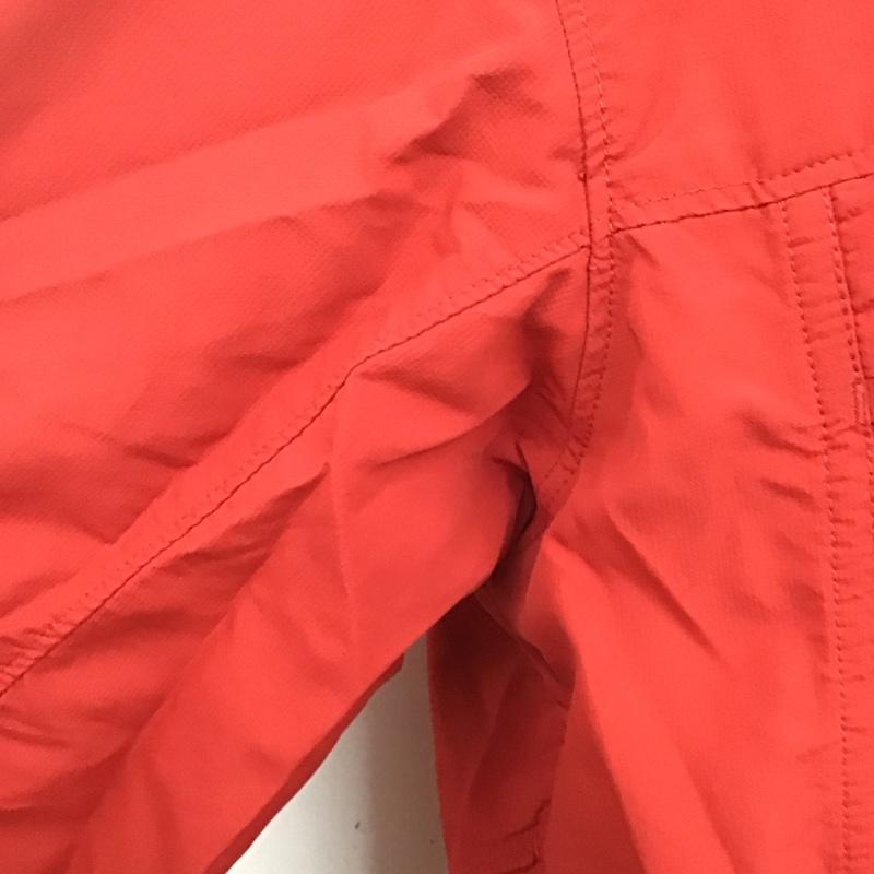 コロンビア Columbia シャツ、ブラウス 長袖 1564361 XM7022 ナイロンシャツ XL ロゴ、文字 赤 / レッド /  メンズ USED 古着 中古 10108260