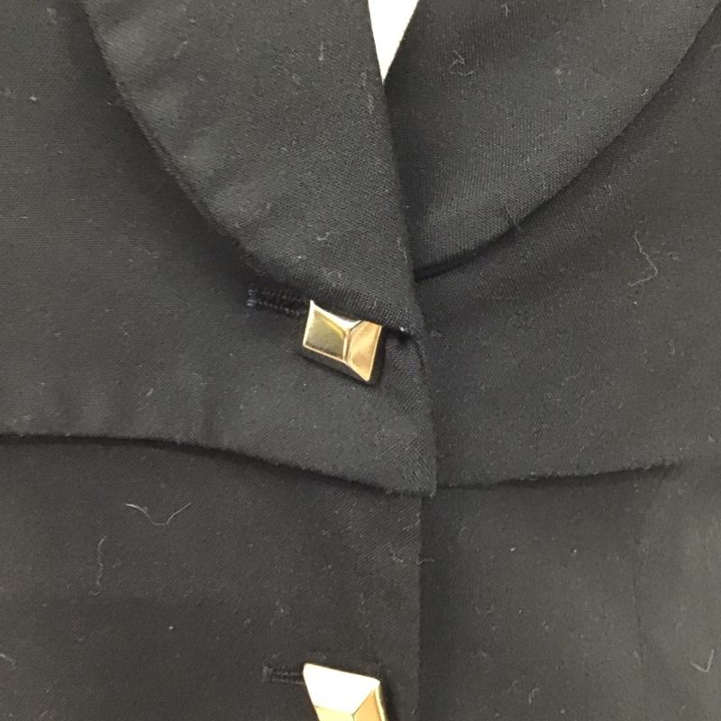 ザラ ZARA ベスト ベスト 8176 688 800 ロング丈 S 無地 黒 / ブラック /  レディース USED 古着 中古 10121129