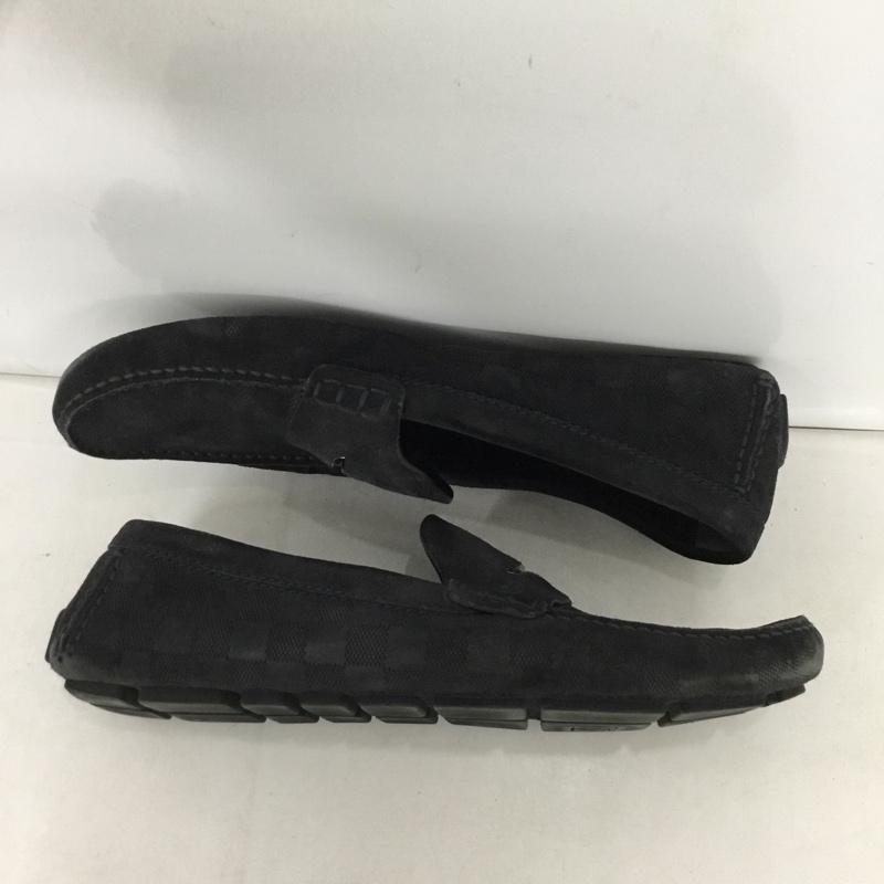 ルイヴィトン LOUIS VUITTON カジュアルシューズ カジュアルシューズ ND0145 ドライビングシューズ ダミエ 9 1/2  紺 / ネイビー /  メンズ USED 古着 中古 10149673