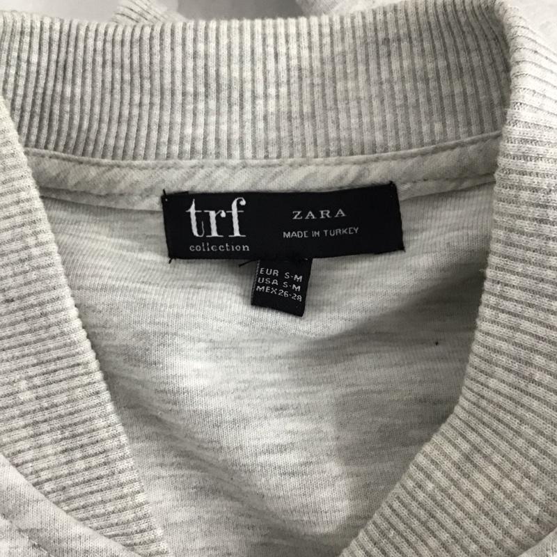 ザラティーアールエフ ZARA TRF ジャケット、上着 ジャンパー、ブルゾン ジップアップジャケット ジャンパー ジャケット カジュアルジャケット アウター M 無地 灰 / グレー /  レディース USED 古着 中古 10122455