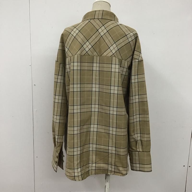 セポ cepo シャツ、ブラウス 長袖 M チェック マルチカラー / マルチカラー /  レディース USED 古着 中古 10109094