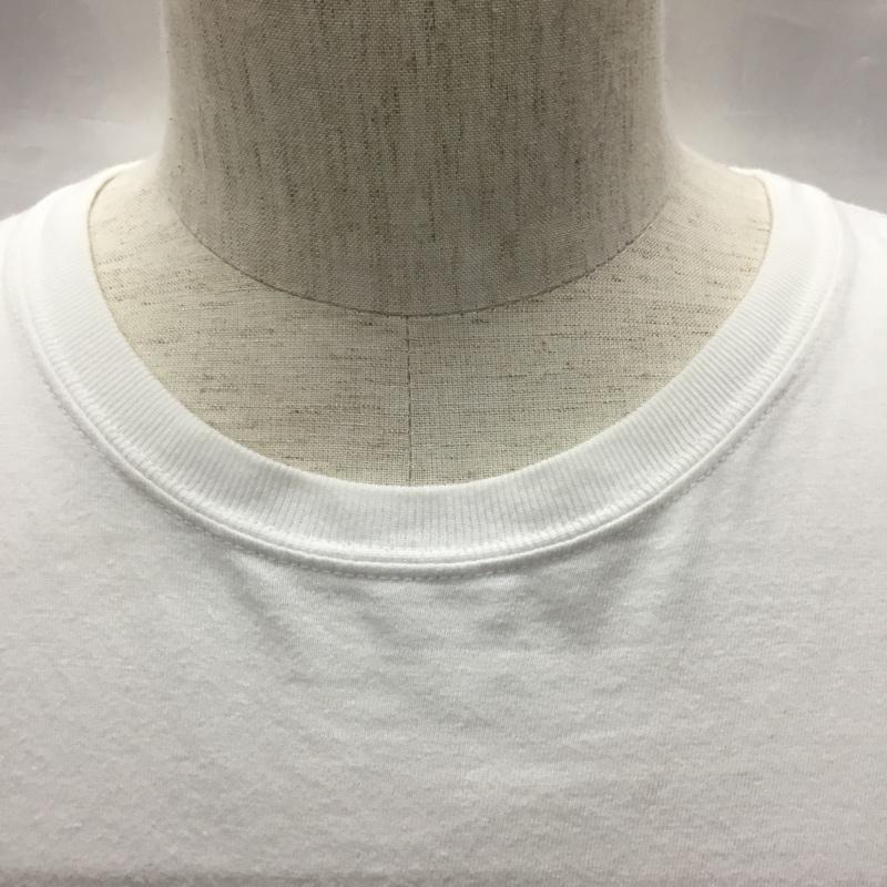 ネイバーフッド NEIGHBORHOOD カットソー 長袖 長袖カットソー クルーネックカットソー ロングスリーブカットソー プリントTシャツ L ロゴ、文字 白 / ホワイト /  メンズ USED 古着 中古 10117527