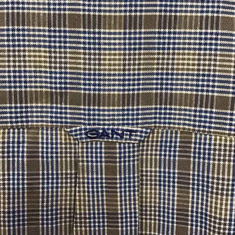 ガント GANT シャツ、ブラウス 長袖 長袖シャツ チェックシャツ カラーシャツ ボタンダウンシャツ M チェック マルチカラー / マルチカラー /  メンズ USED 古着 中古 10132680