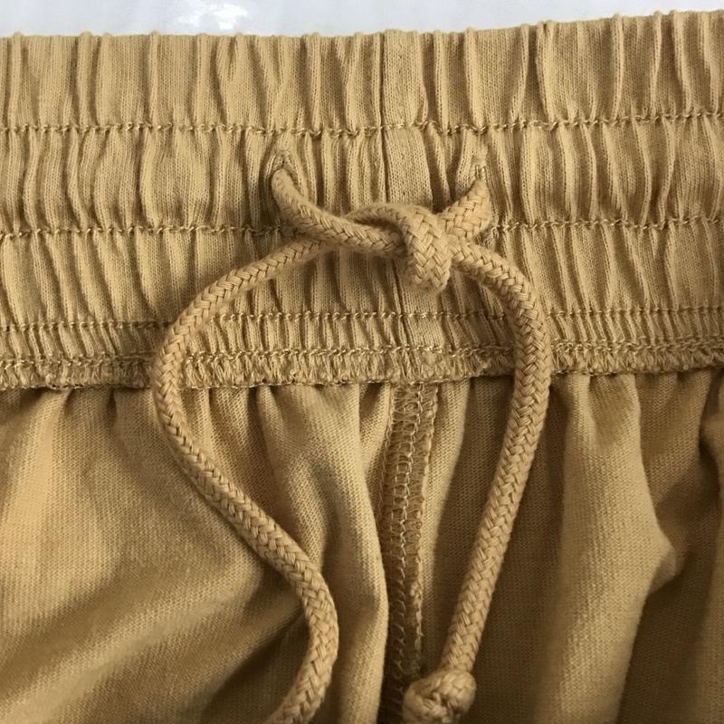 チャンピオン Champion パンツ ショートパンツ c8-r513 ロゴショートパンツ ハーフパンツ カジュアルパンツ XL ロゴ、文字 ベージュ / ベージュ /  メンズ USED 古着 中古 10112976