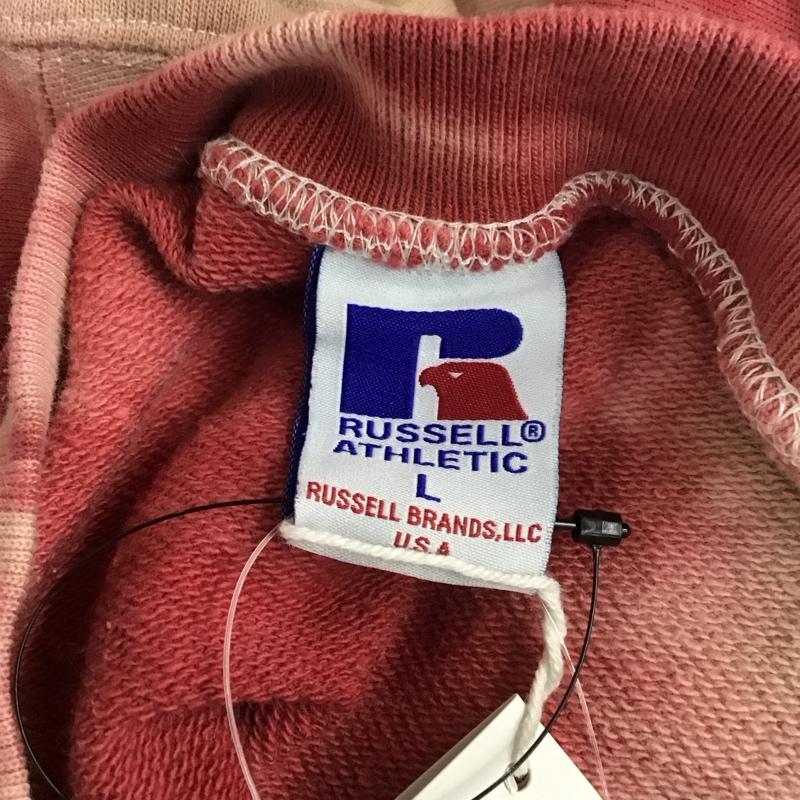 ラッセルアスレティック Russell Athletic トレーナー 長袖 長袖トレーナー スウェット クルーネック リブスウェットカットソー L グラデーション マルチカラー / マルチカラー /  メンズ USED 古着 中古 10113658