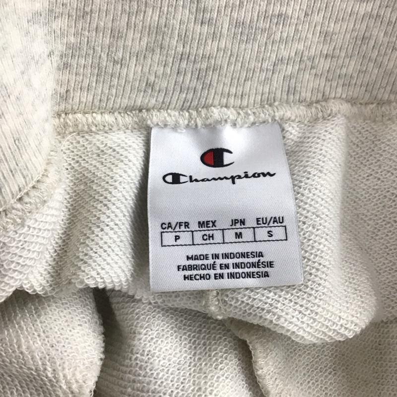 チャンピオン Champion パンツ ワークパンツ、ペインターパンツ ワイドパンツ カジュアルパンツ ワークパンツ スウェットパンツ M ロゴ、文字 アイボリー / アイボリー /  メンズ USED 古着 中古 10146430