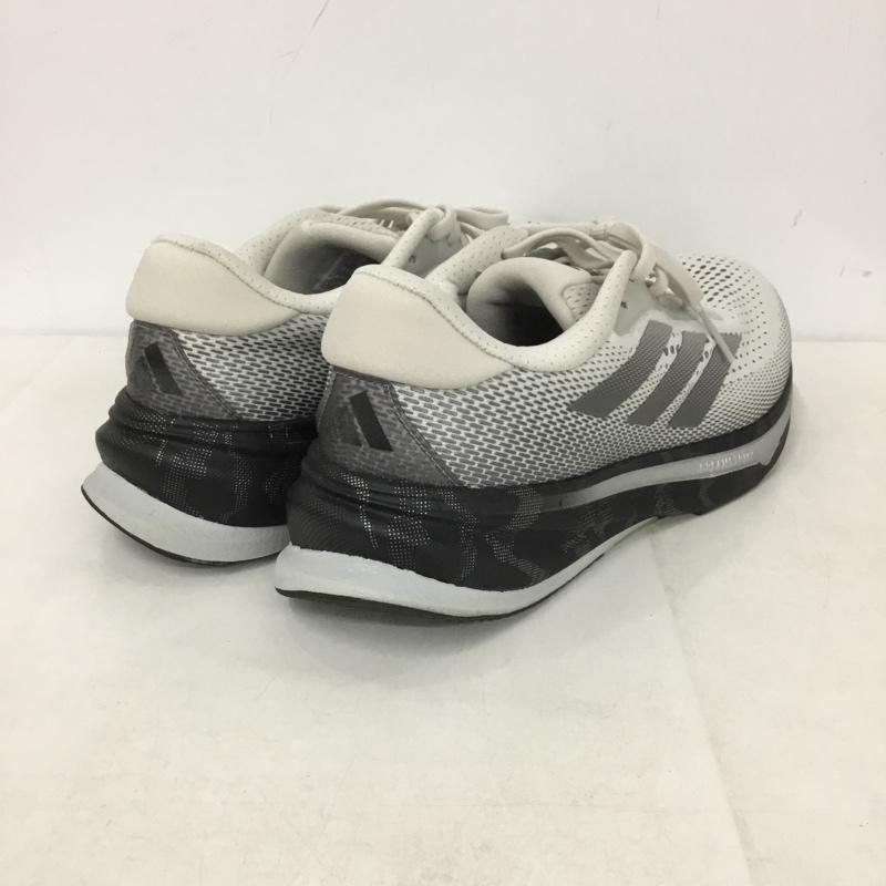 アディダス adidas スニーカー スニーカー ID8782 スーパーノヴァ ライズ ランニング 25.5cm 25.5cm ロゴ、文字 灰 / グレー / X 黒 / ブラック /  メンズ USED 古着 中古 10139976