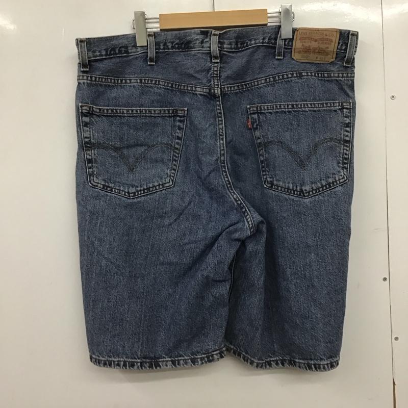 リーバイストラウスアンドコー Levi Strauss & co. パンツ ショートパンツ デニムパンツ ショートパンツ ハーフパンツ 40インチ 無地 インディゴ / インディゴ /  メンズ USED 古着 中古 10148260