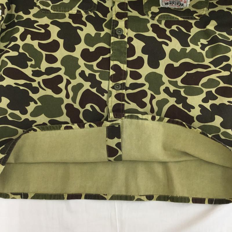 ステューシー STUSSY ジャケット、上着 ジャケット、ブレザー M カモフラージュ柄・迷彩 緑 / グリーン /  メンズ USED 古着 中古 10110371