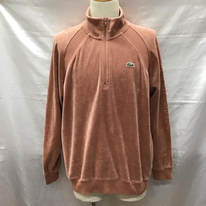 シュプリーム Supreme ジャケット、上着 ジャケット、ブレザー BH8508 Velour Half Zip Track Top 18SS LACOSTE L ワンポイント 桃 / ピンク /  メンズ USED 古着 中古 10122625