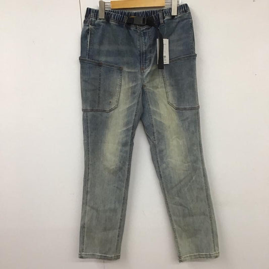 グリップスワニー GRIP SWANY パンツ デニム、ジーンズ GSP-99 NO.164 野外洋袴 ヒロシ特別モデル タグ付き FIELD DENIM PANTS M ダメージ加工 青 / ブルー /  メンズ USED 古着 中古 10117970