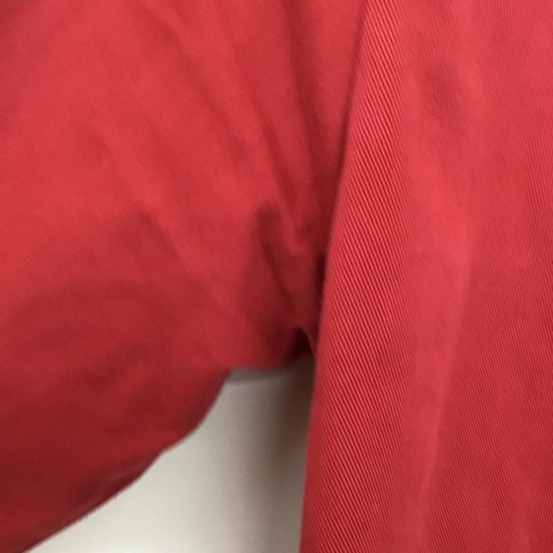 ラルフローレン RALPHLAUREN シャツ、ブラウス 長袖 長袖シャツ 無地シャツ カラーシャツ ボタンダウンシャツ ロゴ、文字 赤 / レッド /  メンズ USED 古着 中古 10133119