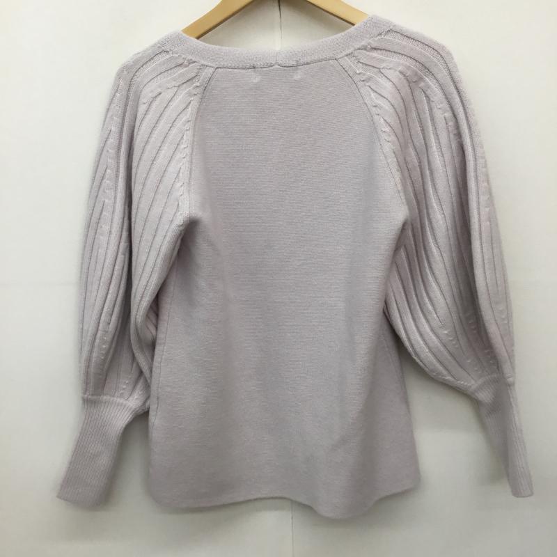 アンクレイヴ uncrave ニット、セーター 長袖 2 無地 グレージュ / グレージュ /  レディース USED 古着 中古 10138262