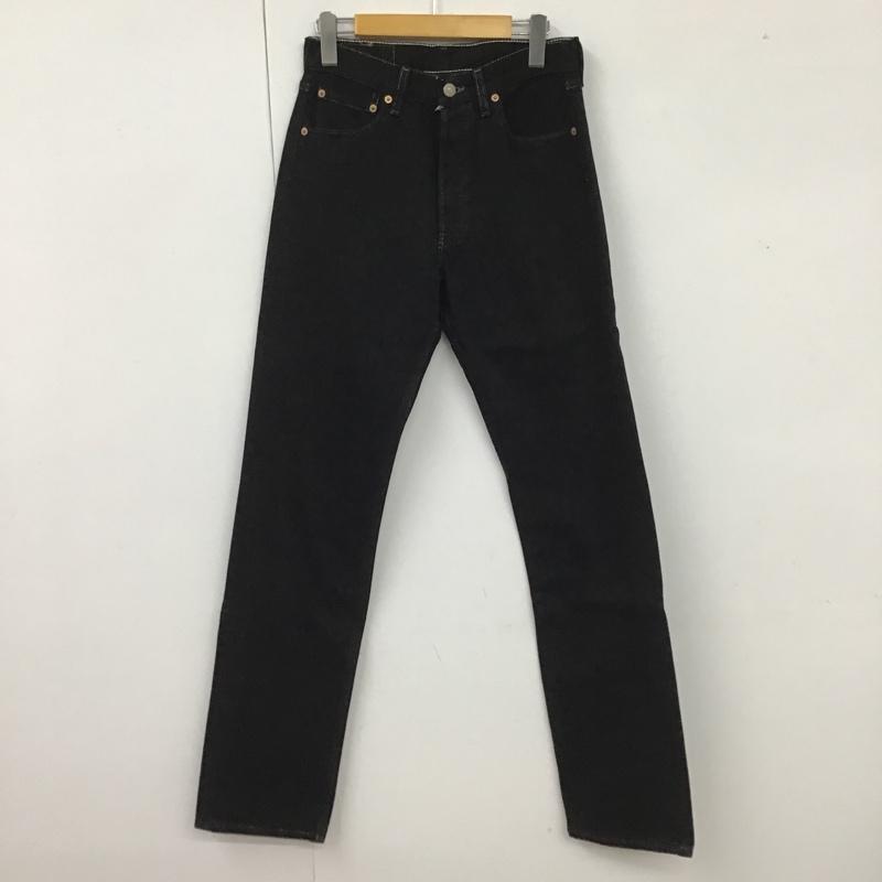リーバイス Levi s パンツ デニム、ジーンズ 90s USA製 後染め 29インチ 無地 黒 / ブラック /  メンズ USED 古着 中古 10105740