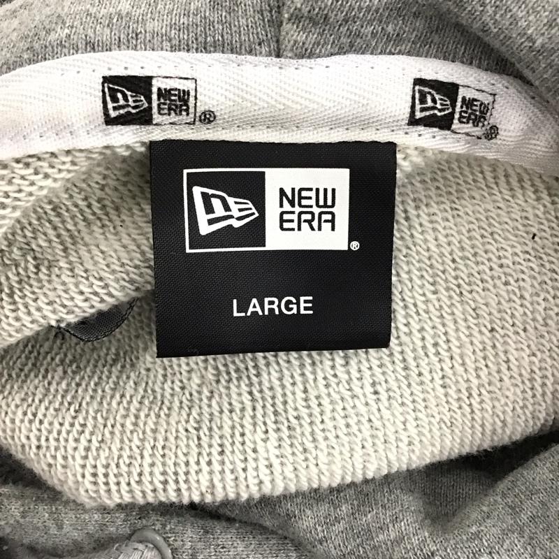 エクストララージ XLARGE パーカー 長袖 NEW ERA LAKERS NBA プルオーバー フーディー スウェット XL ロゴ、文字 灰 / グレー /  メンズ USED 古着 中古 10120182