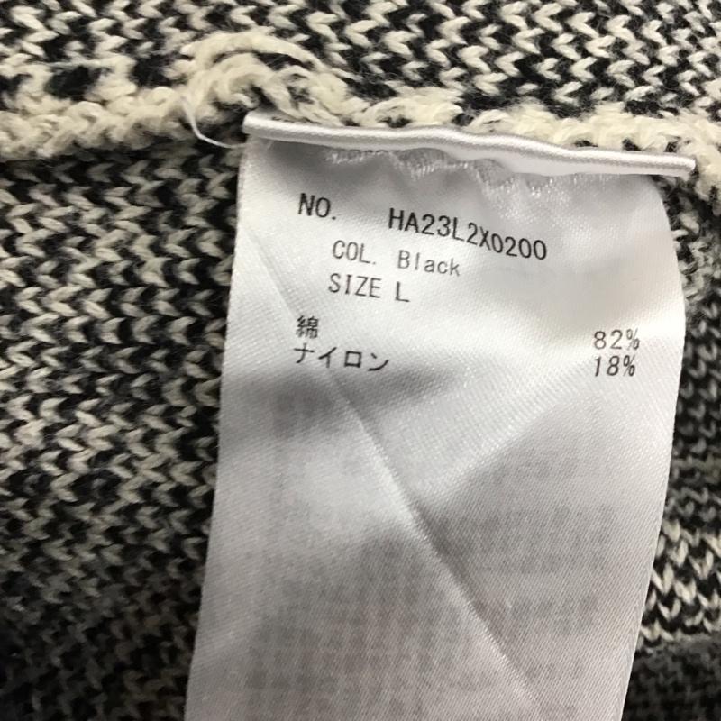 アメリカンホリック AMERICAN HOLIC ベスト ベスト HA23L2X0200 Vネックジャガードニットベスト L 総柄 白 / ホワイト / X 黒 / ブラック /  レディース USED 古着 中古 10113800