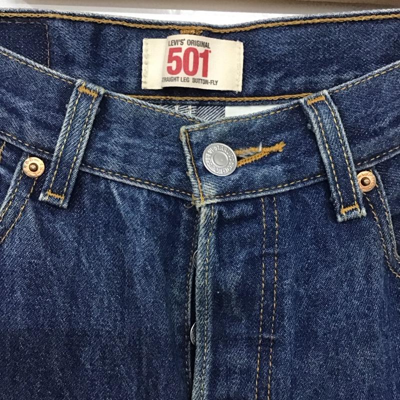 リーバイストラウスアンドコー Levi Strauss & co. パンツ デニム、ジーンズ デニムパンツ スリムパンツ カジュアルパンツ ストレッチパンツ 30インチ 無地 インディゴ / インディゴ /  メンズ USED 古着 中古 10135731